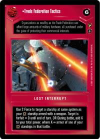 star wars ccg theed palace trade federation tactics