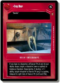 star wars ccg jabbas palace trap door