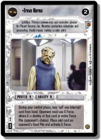 star wars ccg cloud city treva horme