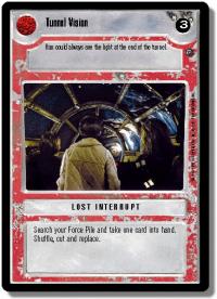 star wars ccg dagobah revised tunnel vision wb