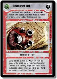 star wars ccg premiere unlimited tusken breath mask wb