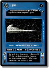star wars ccg hoth limited tyrant