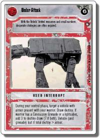 star wars ccg hoth revised under attack wb