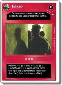 star wars ccg a new hope revised undercover dark wb