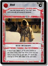 star wars ccg premiere limited utinni light