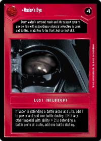 star wars ccg premiere limited vader s eye