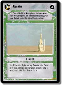 star wars ccg premiere unlimited vaporator wb