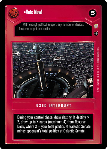 Vote Now! [Dark] (FOIL)