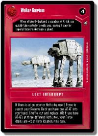 star wars ccg anthologies sealed deck premium walker garrison