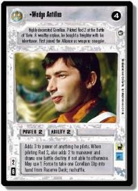 star wars ccg a new hope limited wedge antilles