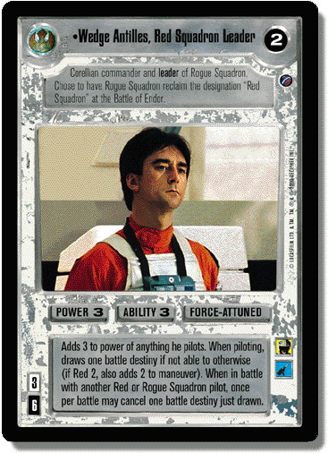 Wedge Antilles, Red Squadron Leader (FOIL)