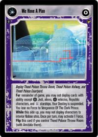 star wars ccg theed palace we have a plan