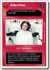 star wars ccg a new hope revised wedge antilles wb