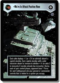star wars ccg death star ii we re in attack position now