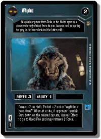 star wars ccg jabbas palace whiphid