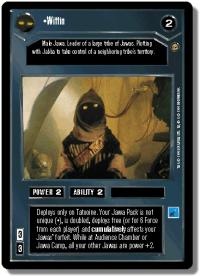 star wars ccg jabbas palace wittin