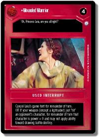 star wars ccg endor wounded warrior