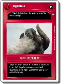 star wars ccg hoth revised yaggle gakkle wb