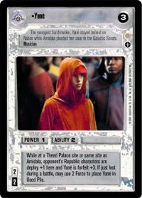 star wars ccg coruscant yane