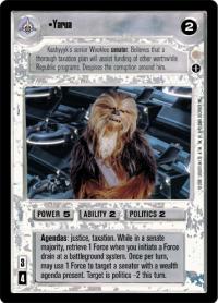 star wars ccg coruscant yarua