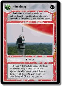 star wars ccg premiere unlimited yavin sentry wb