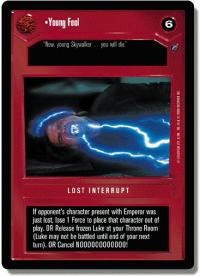 star wars ccg death star ii young fool