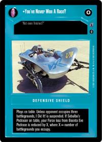 star wars ccg reflections iii premium your ship