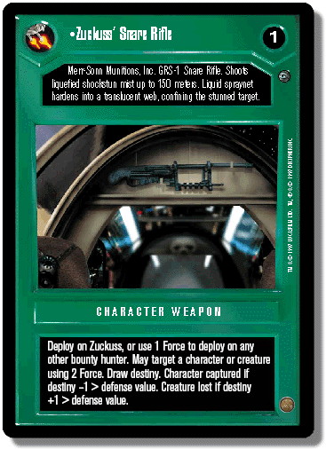 Zuckuss' Snare Rifle (WB)