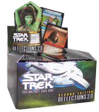 star trek 2e star trek 2e sealed product reflections 2 0 complete foil set