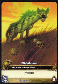 warcraft tcg tokens blighthound