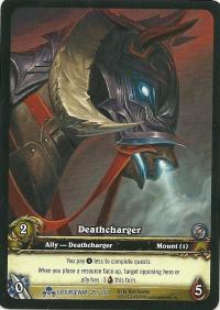 warcraft tcg extended art deathcharger ea