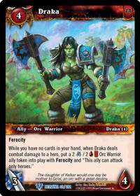 warcraft tcg betrayal of the guardian draka