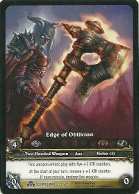 warcraft tcg extended art edge of oblivion ea