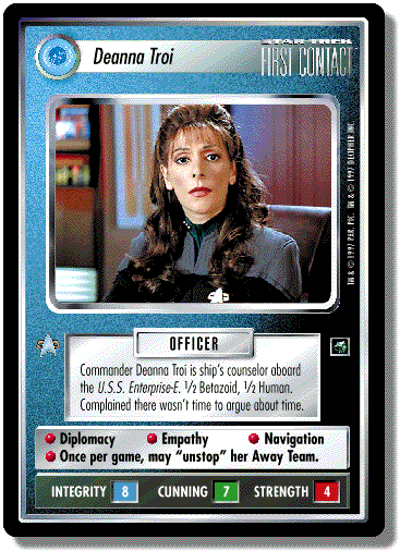 Deanna Troi (First Contact)