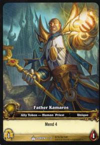 warcraft tcg tokens father kamaros