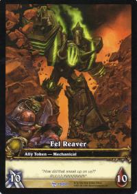 warcraft tcg tokens fel reaver