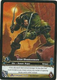 warcraft tcg extended art flint shadowmore ea