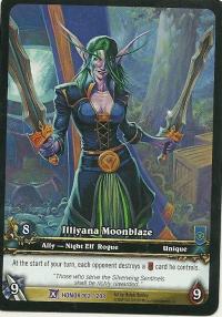 warcraft tcg extended art illiyana moonblaze ea