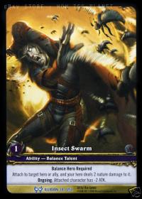warcraft tcg extended art insect swarm ea
