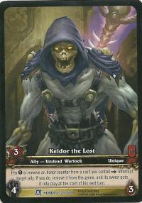 warcraft tcg extended art keldor the lost ea