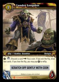 warcraft tcg loot cards landro longshot loot