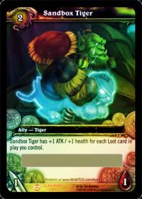 warcraft tcg loot cards sandbox tiger loot