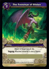 warcraft tcg loot cards the footsteps of illidan loot