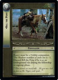 lotr tcg lotr promotional bill the pony p