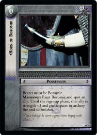 lotr tcg lotr promotional horn of boromir p