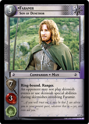 Faramir, Son of Denethor (P)