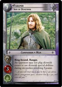 lotr tcg lotr promotional faramir son of denethor p