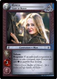 lotr tcg lotr promotional eowyn lady of rohan p