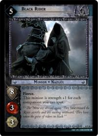 lotr tcg lotr promotional black rider p