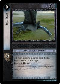 lotr tcg lotr promotional fell beast p